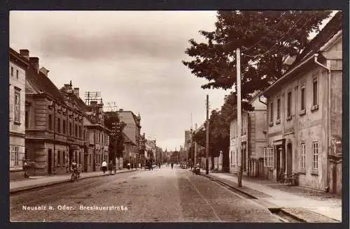 73168 AK Neusalz a. Oder Breslauerstrasse Seifefabrik Ofenfabrik rechts