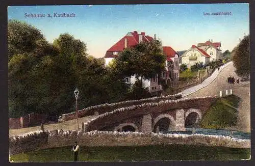 71607 AK Świerzawa Schönau an der Katzbach Louisenstrasse um 1920