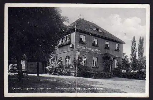 65459 AK Herzogswalde Gasthaus zum Landberg 1935