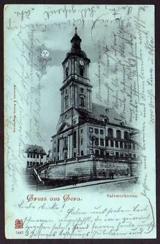 64759 AK Gera Salvatorkirche 1899