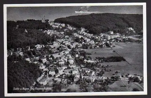 62521 Ansichtskarte Sellin Rügen orig. Fliegeraufnahmeum 1935
