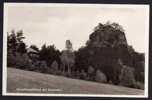 51616 AK Zirkelstein b. Schöna 1931 Naturfreundehaus