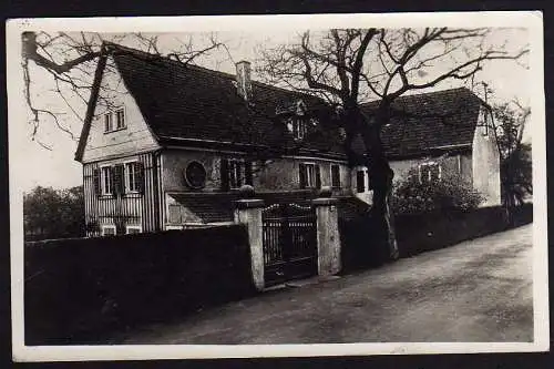 51729 AK Hosterwitz Elbe Weberhaus Freischütz um 1920