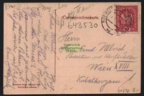 51598 AK Hluboka nad Vltavou Frauenberg Schloss 1918