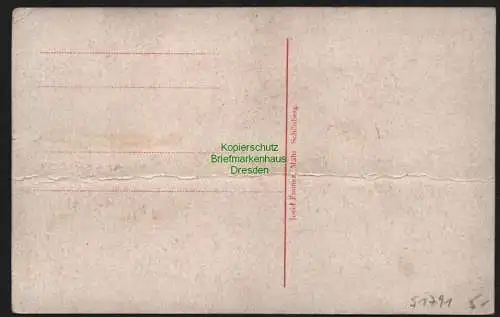 51791 AK Velké Losiny Bad Großullersdorf Schloss um 1920