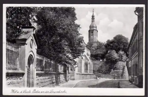 36760 Ansichtskarte Hof Saale Lorenzkirche Feldpost 1943