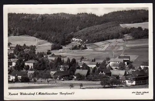 36992 Ansichtskarte Wehrsdorf Mittellausitzer Bergland 1957