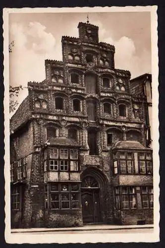 37038 Ansichtskarte Lüneburg Altes Giebelhaus 1943