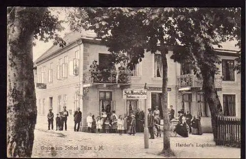 36427 AK Solbad Sülze i. M. Haders Logirhaus 1907