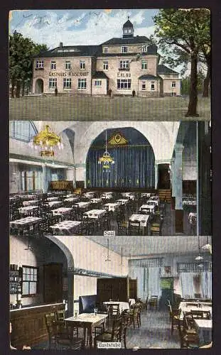 28957 AK Gasthaus Kaiserhof Erlau / Rochlitz Gaststube