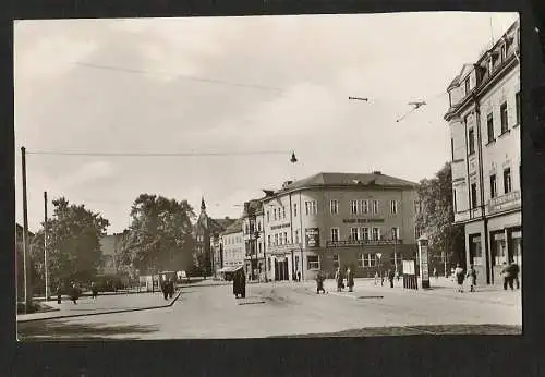 22190 AK Cottbus Haus der Einheit Propaganda 1957 Propaganda Bolschewiki