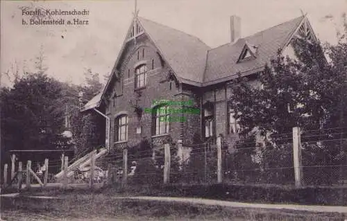 170426 AK Forsthaus Kohlenschacht bei Ballenstedt a. Harz 1915