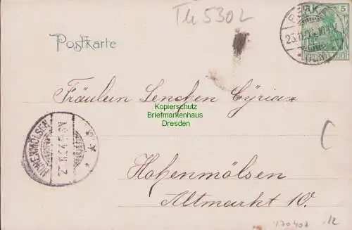 170407 AK Bad Berka Ilm 1904 Kirchstrasse Drogerie