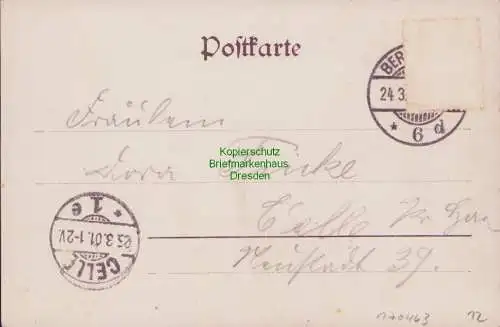 170463 AK Berlin 1901 Kaserne des Füs. Batl. 2 Garde Regt. z. Fuss