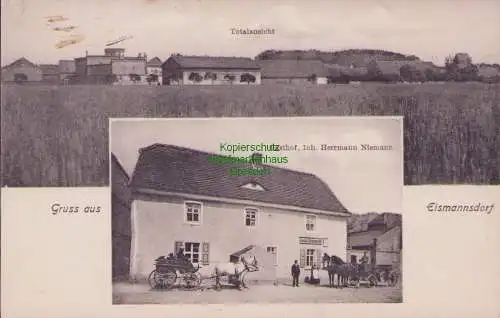 170038 AK Eismannsdorf Niemberg Landsberg 1914 Gasthof Niemann