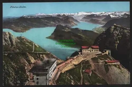 149971 AK Pilatus Kulm um 1910 Hotels Vierwaldstättersee