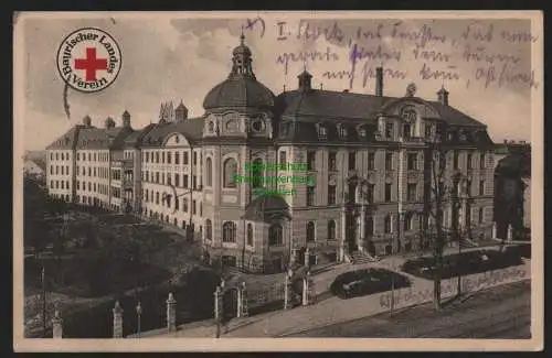 149978 Ansichtskarte München 1929 Rotes Kreuz Nymphenburgerstr. 163