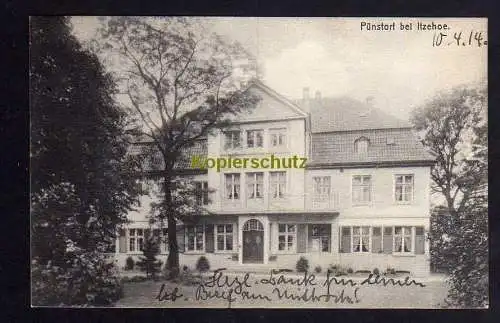 120025 AK Pünstorf bei Itzehoe 1914