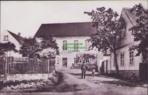 171049 AK Treptitz Cavertitz Sachsen Gasthof zu Treptitz um 1930 Verlag Oschatz