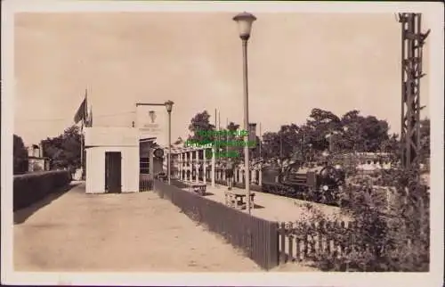 171534 AK Dresden 1956 Pioniereisenbahn Bahnhof Frohe Zukunft am Fucikplatz