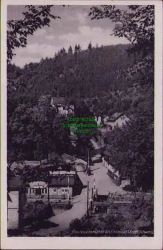 171475 AK Rentzschmühle im Elstertal Vogel Schweiz 1952 Bahnpost Plauen -