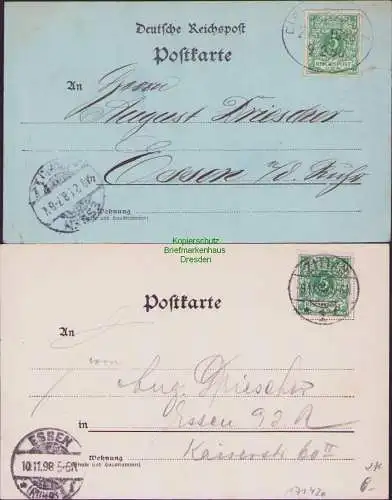 171420 2 AK Zittau 1898 Oybin vom Pferdeberge Blick nach Zittau