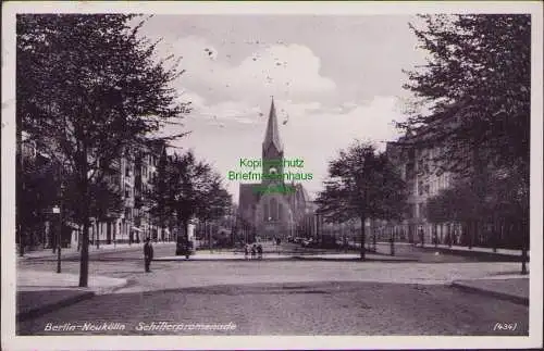 171409 AK Berlin-Neukölln Schillerpromenade 1938