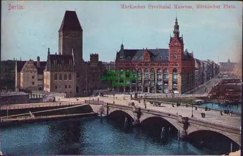 171372 AK Berlin Märkisches Provinzial Museum, Märkischer Platz 1905