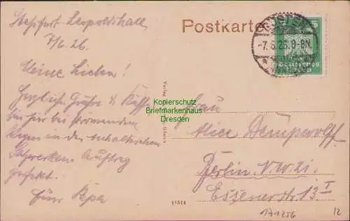 171256 AK Güsten i. Anh. - Friedrichsplatz 1926