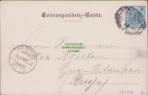 171203 AK Felsenstube Partie aus dem Höllengrunde bei Leipa 1900