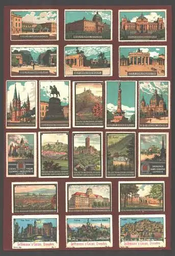 B7964 100 Reklamemarken Sachsen Berlin Seifix Schwan Seife Globin Küchenglanz Si