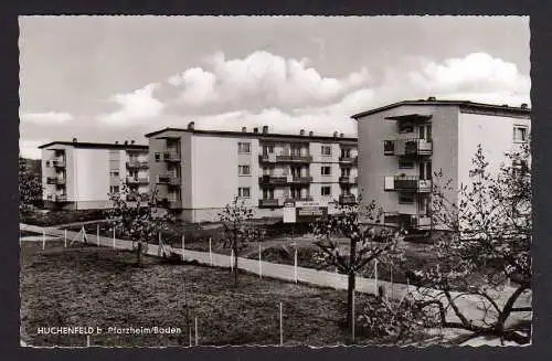 94743 AK Huchenfeld Pforzheim Neubauten 1966