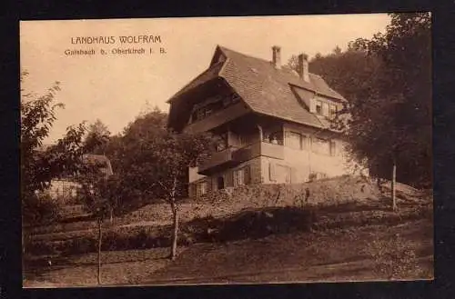 94594 AK Galsbach bei Oberkirch i. B. Landhaus Wolfram