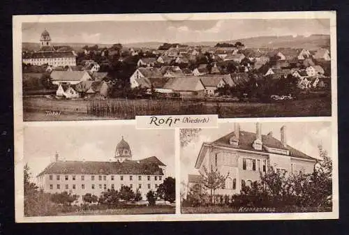 94254 AK Rohr Niederbayern Schule Pfarrhof Krankenhaus