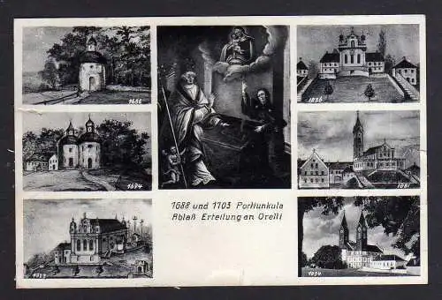 94335 AK Vilsbiburg 1934 Festpostkarte der Orelli Feier 200. Todestag des Stifte