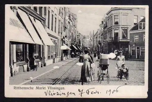 92969 AK Vlissingen Ritthemsche Markt 1906