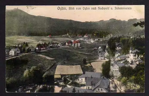 92891 AK Oybin Hochwald Johannisstein 1909