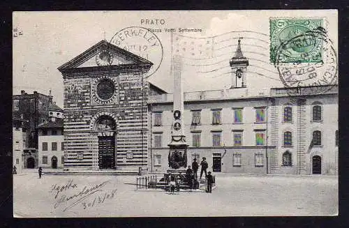 92955 AK Prato Toskana 1907 Piazza Venti Settembre