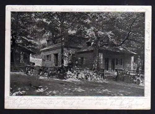 91845 AK Neustadt an der Haardt Weinstraße Neustadter Hütte Hellerplatz 1929