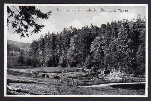 87212 AK Sommerbad Schmiedefeld Rennsteig Freibad