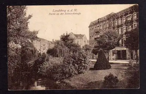 87014 AK Landsberg Pommern 1928 Bismarckstraße