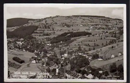 71805 AK Sachsenberg-Georgenthal Aschberg 1942 Feldpost