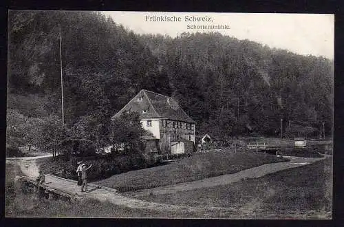 71407 AK Fränkische Schweiz Schottersmühle 1906 Behringersmühle