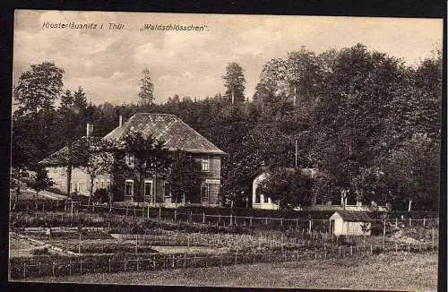 68300 AK Bad Klosterlausnitz Waldschlösschen 1911