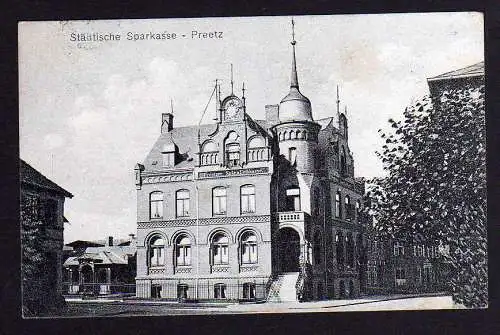 68791 AK Städtische Sparkasse Preetz 1937