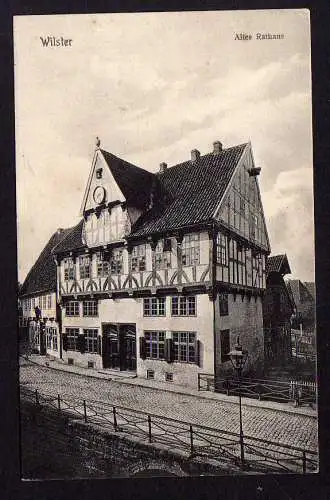 68754 AK Wilster Altes Rathaus 1913