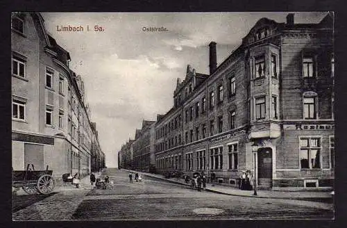 63376 AK Limbach Sa. Oststraße 1913 Restaurant Wettin