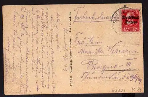 63224 AK Schwandorf Bayern 1919 Marktplatz