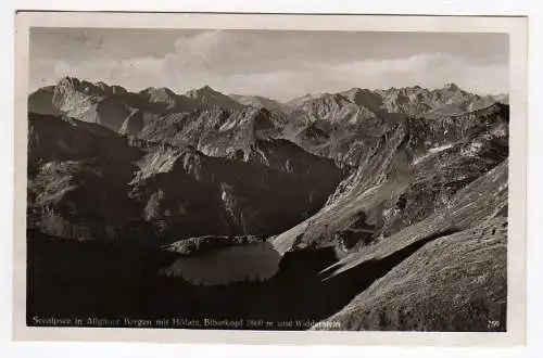 50196 AK Seealpsee Höftas Biberkopf Widderstein Zelt 1935