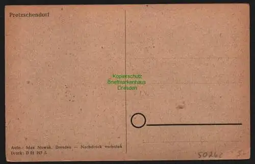 50262 AK Pretzschendorf ca. 1950